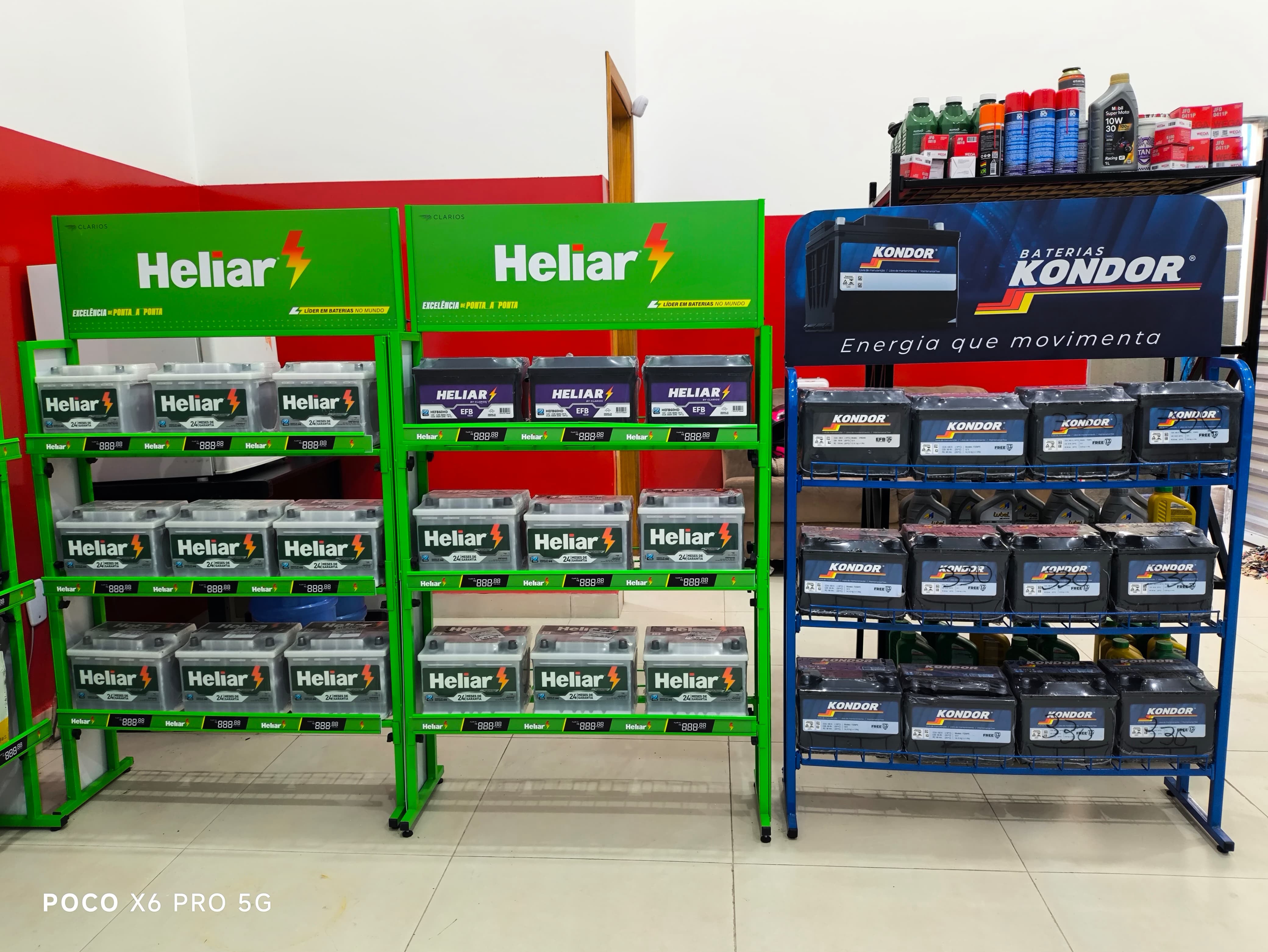 venda de baterias, teste e diagnostico, instalação, manutenção preventiva e troca de cabos