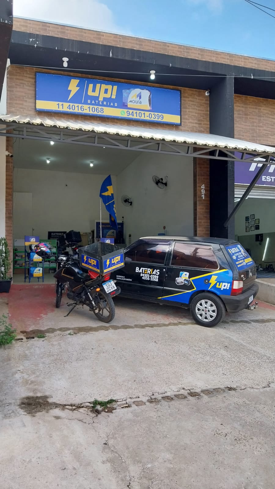 venda de baterias, teste e diagnostico, instalação, manutenção preventiva e troca de cabos