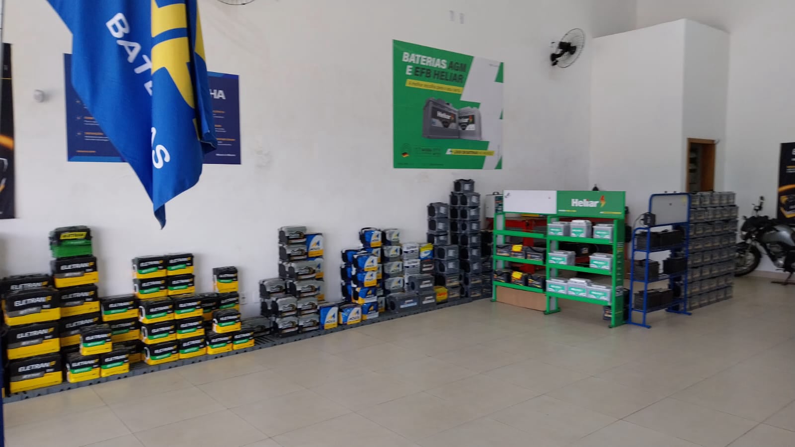 venda de baterias, teste e diagnostico, instalação, manutenção preventiva e troca de cabos